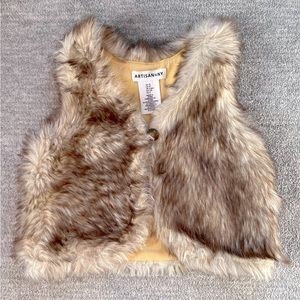 Artisan NY Faux Fur Vest
